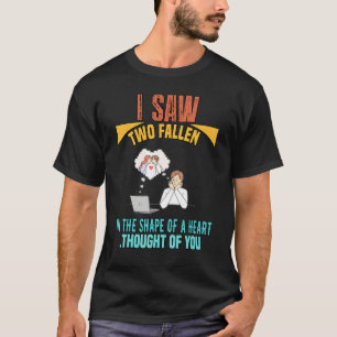 Ich Zwei abgefallene Zweige Sprüche Grafik T-Shirt