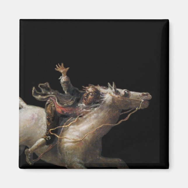 Ichabod-Kranich der Schlaflosigkeit Magnet (Vorne)