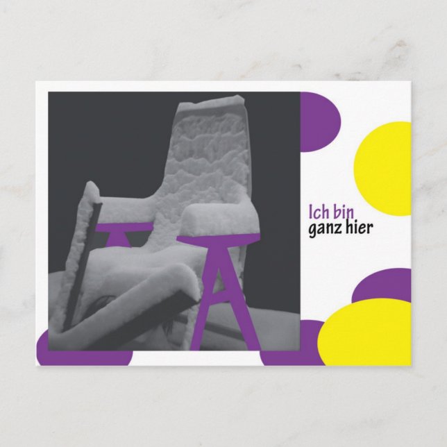 ichbinganze postkarte (Vorderseite)