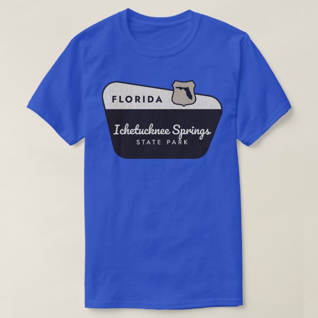 Ichetucknee Springs Staaten Park Florida Welcome S T-Shirt (Design vorne)
