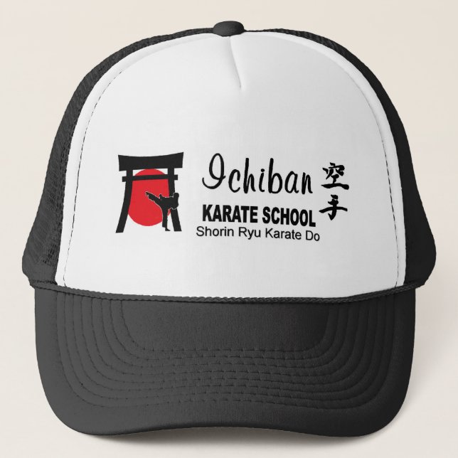 ichiban Fernlastfahrerhut Truckerkappe (Vorderseite)