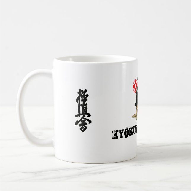 ICHIGEKI, kanji, kanji, KYOKUSHIN KARATE, dojo Tasse (Links)
