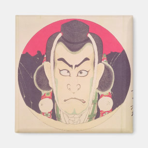 Ichikawa Danjuro IX in einem roundel Magnet