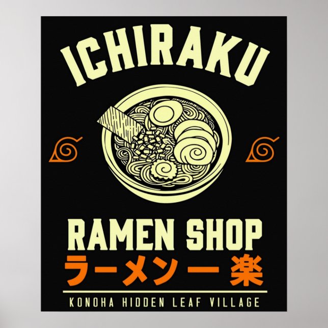 Ichiraku Ramen Shop Poster (Vorne)