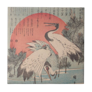 Ichiryusai Hiroshige Fliese