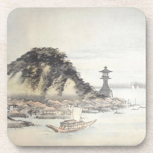 Ichiryusai Hiroshige Untersetzer (Vorderseite)