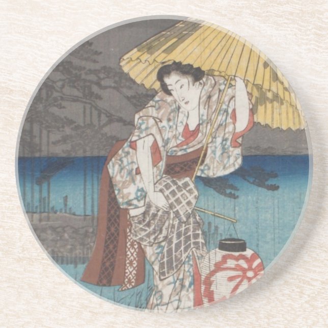 Ichiryusai Hiroshige Untersetzer (Vorne)