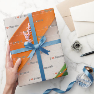 #IchLiebeZazzleGeschenkpapier Geschenkpapier