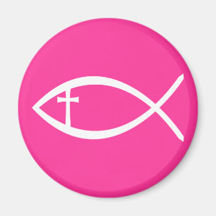 Ichthus Christlich Fisch Magnet
