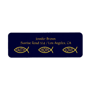 Ichthus - Christliches Fischsymbol