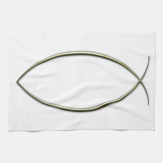 Ichthus Geschirrtuch (Horizontal)