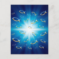 Ichthus Pattern | Christliches Fischsymbol