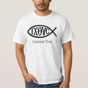 Ichthys Christliches Symbol T-Shirt