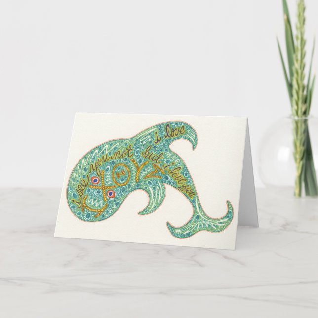 ICHTHYS Notecard Karte (Vorderseite)