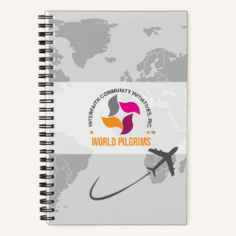 ICI World Pilgrims Spiral Journal Notizbuch