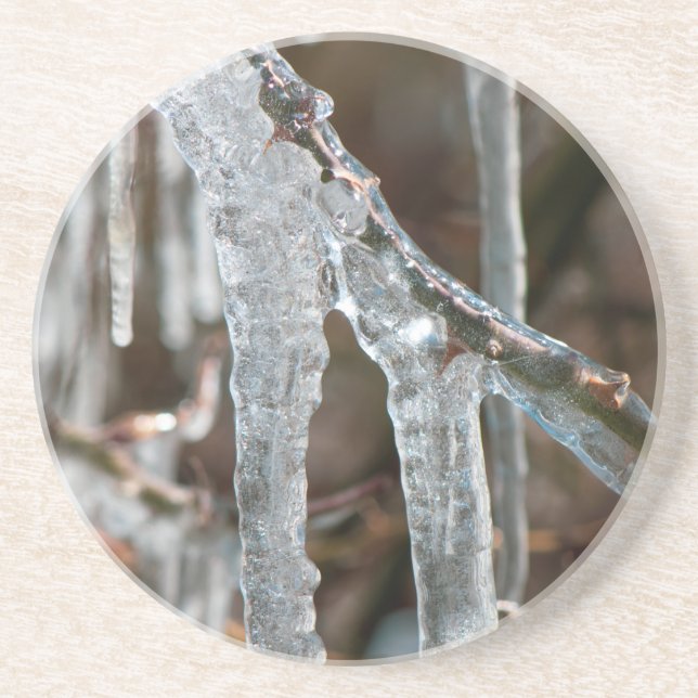 Icicles Sand Untersetzer (Vorne)
