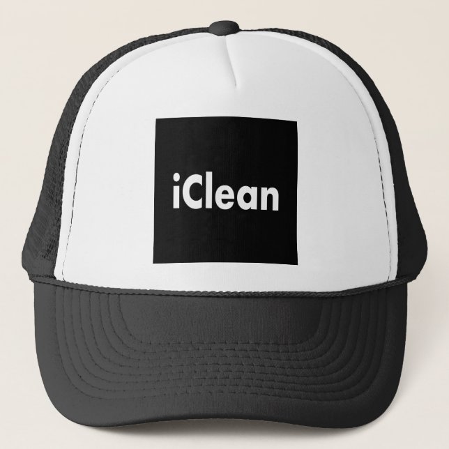 iClean Truckerkappe (Vorderseite)
