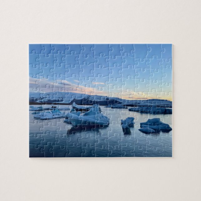 Icleand Gletscherpuzzle Puzzle (Horizontal)