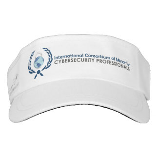 ICMCP Logo'd Maske, weiß Visor