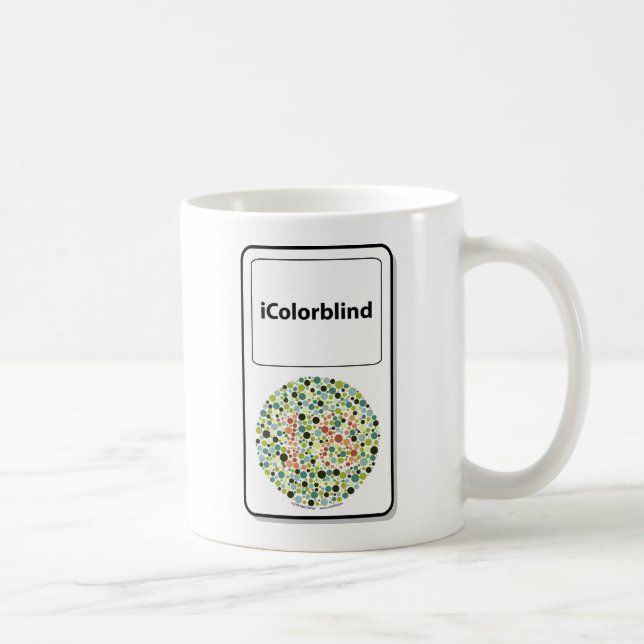 iColorblind Kaffee-Tasse Kaffeetasse (Rechts)