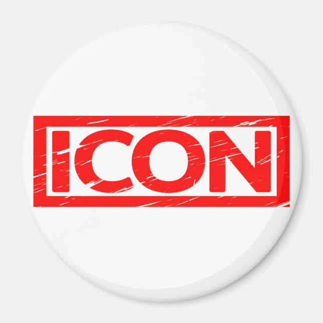 Icon-Briefmarke Magnet (Vorne)