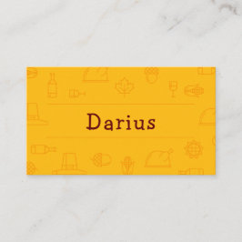 Icon Golden Erntedank Platzkarte