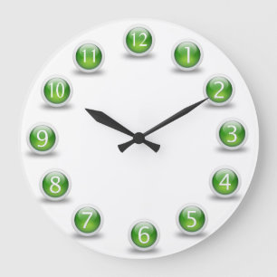 Icon Green Wall Uhr