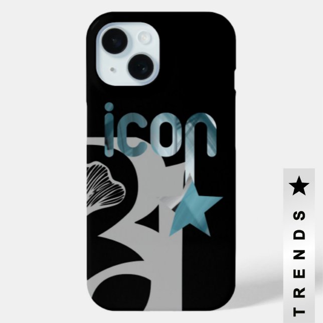 ICON iPhone Fälle Trend Abstrakter blauer Ozean Case-Mate iPhone Hülle (Von Creator hochgeladen)