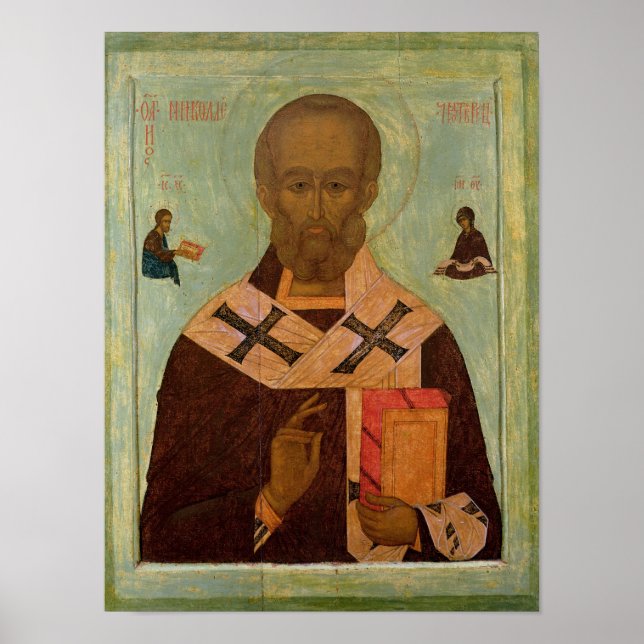 Icon of St. Nicholas Poster (Vorne)