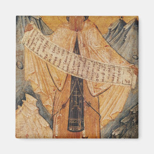 Icon of St. Sabas of Jerusalem, 1572 Magnet