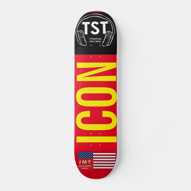ICON OFFIZIELLES Skateboard (Vorderseite)