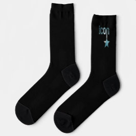 ICON Unisex Socken Trend Abstrakter Blauer Ozean