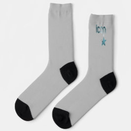 ICON Unisex Socken Trend Abstrakter Blauer Ozean