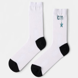 ICON Unisex Socken Trend Abstrakter Blauer Ozean