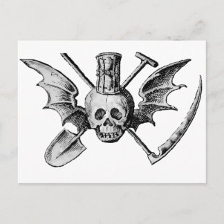 Icones Mortis (Detail) Postkarte