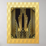 Iconic Art Deco Poster<br><div class="desc">Wenn Sie sich für den Download entscheiden, macht Ihr Walgreen Store Platinenplakate aus Ihrem Download in verschiedene Größen und in verschiedenen Texturen zu einem sehr guten Preis. Manchmal mit einem Rabatt. Ein Tipp von meinem US-Freund. Für Großbritannien siehe "Digital Printing" online. Ich habe ein Poster erstellt, das dem Kissen des...</div>