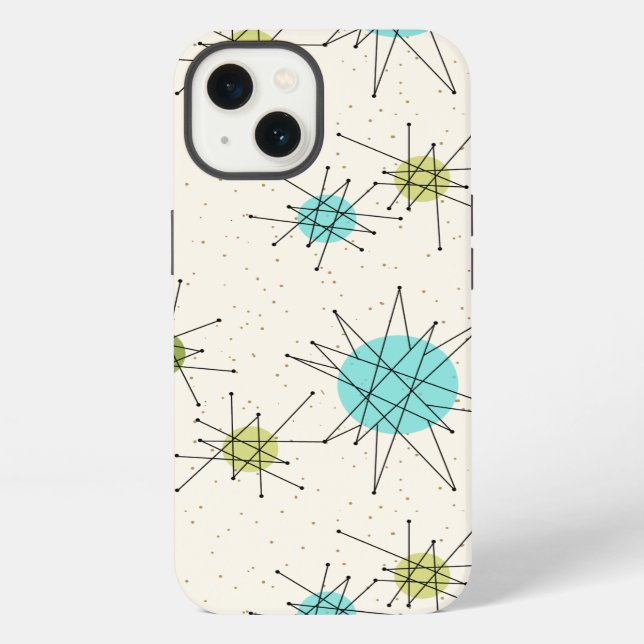 Iconic Atomic Starbursts iPhone 6/6S Case Hülle (Rückseite)