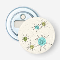 Iconic Atomic Sternexplosion Button Flaschenöffner