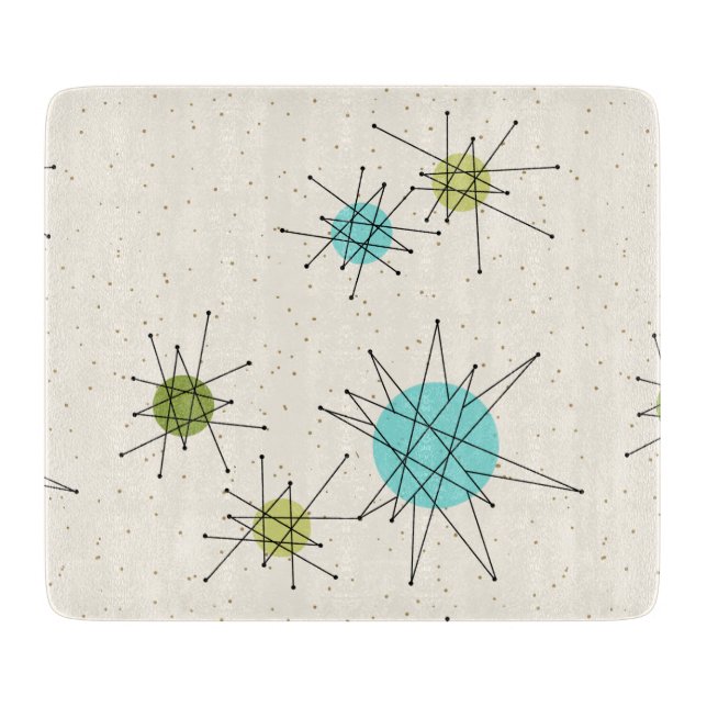 Iconic AtomSternexplosion-Ausschnitt-Brett Schneidebrett (Vorderseite)