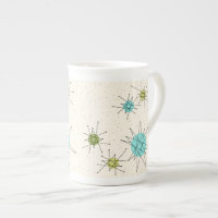Iconic AtomSternexplosion-Knochen-China-Tasse