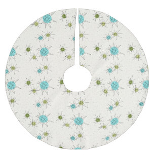 Iconic AtomSternexplosion-Weihnachtsbaum-Rock Polyester Weihnachtsbaumdecke