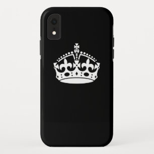 Iconic Behielt Calm Crown auf Black Case-Mate iPhone Hülle