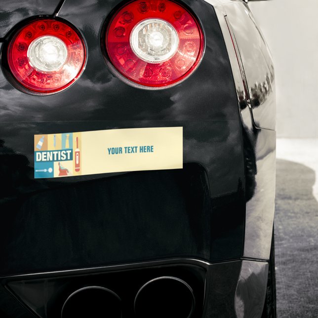 Iconic beruflich Dentist Autoaufkleber (Von Creator hochgeladen)