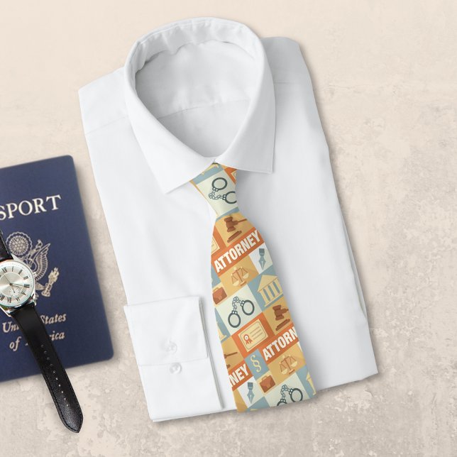 Iconic, beruflicher Anwalt Krawatte (Von Creator hochgeladen)