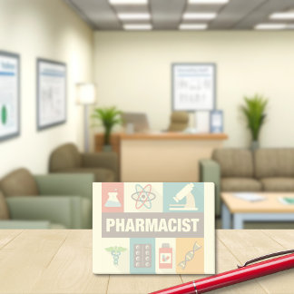 Iconic, beruflicher Apotheker Post-it Klebezettel