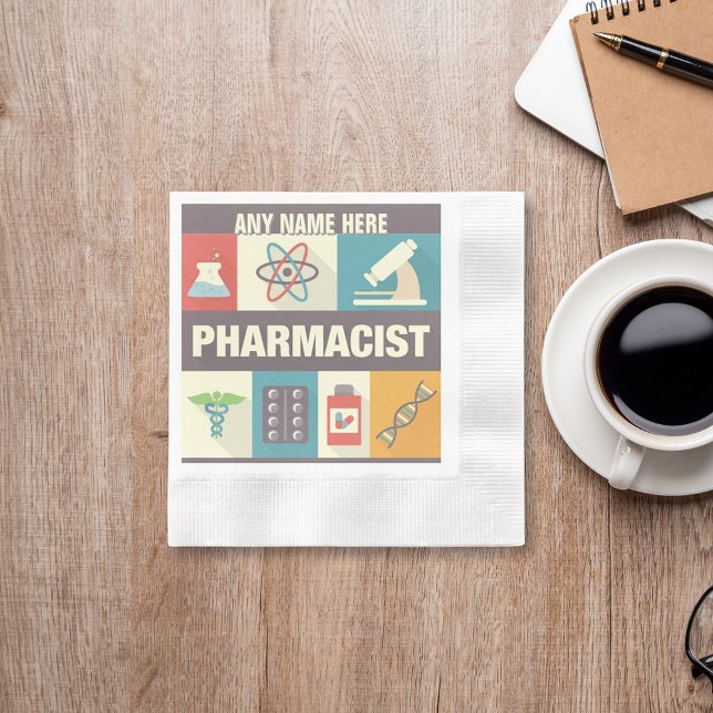 Iconic, beruflicher Apotheker Serviette (Von Creator hochgeladen)