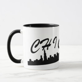 Iconic Chicago City Skyline Tasse