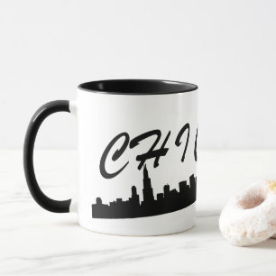 Iconic Chicago City Skyline Tasse
