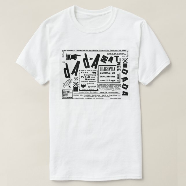 ICONIC DADA ART POSTER DESIGN T-Shirt (Design vorne)