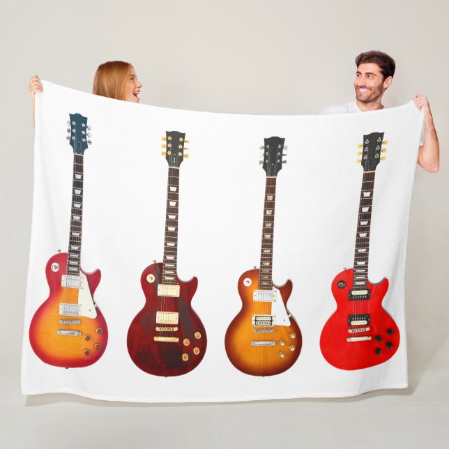 ICONIC ELECTRIC GUITARS FLEECEDECKE (Beispiel)